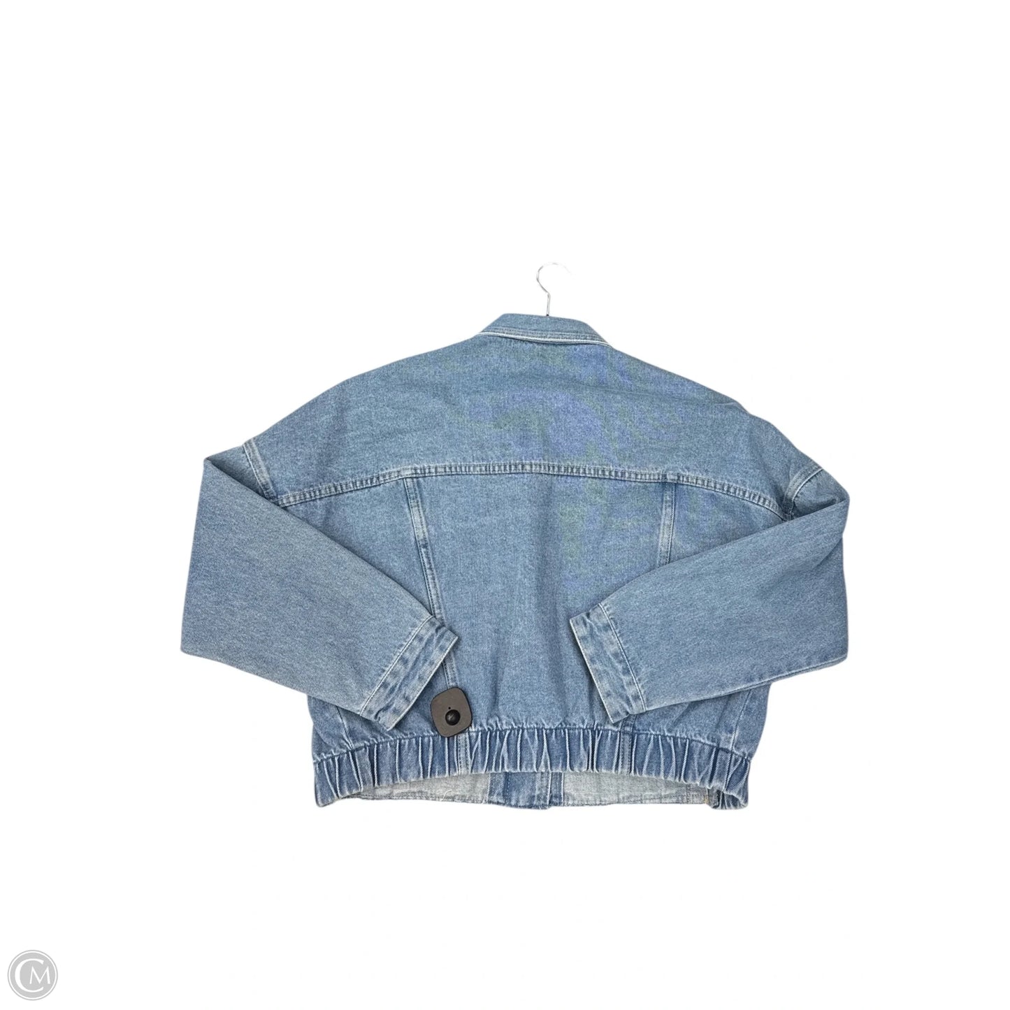 Jacket Denim By Mono B In Blue Denim, Size: M