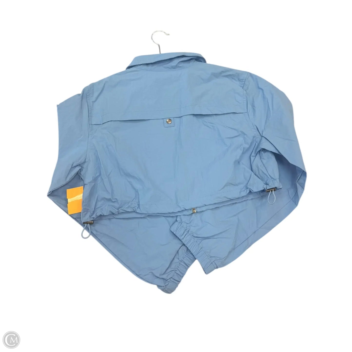 Jacket Windbreaker By Urban Outfitters In Blue, Size: L