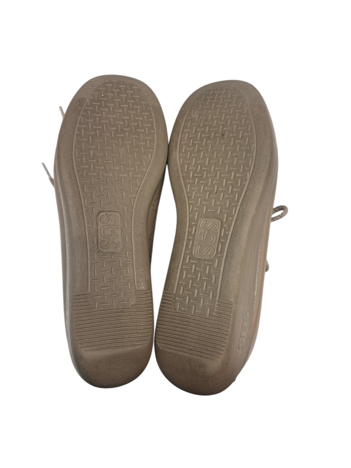 Shoes Heels Wedge By Sas In Tan, Size: 7.5