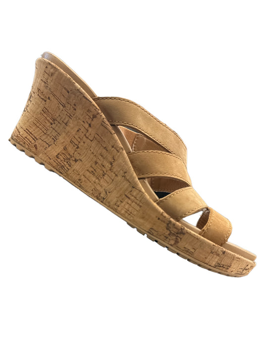 Sandals Heels Wedge By Crocs  Size: 6