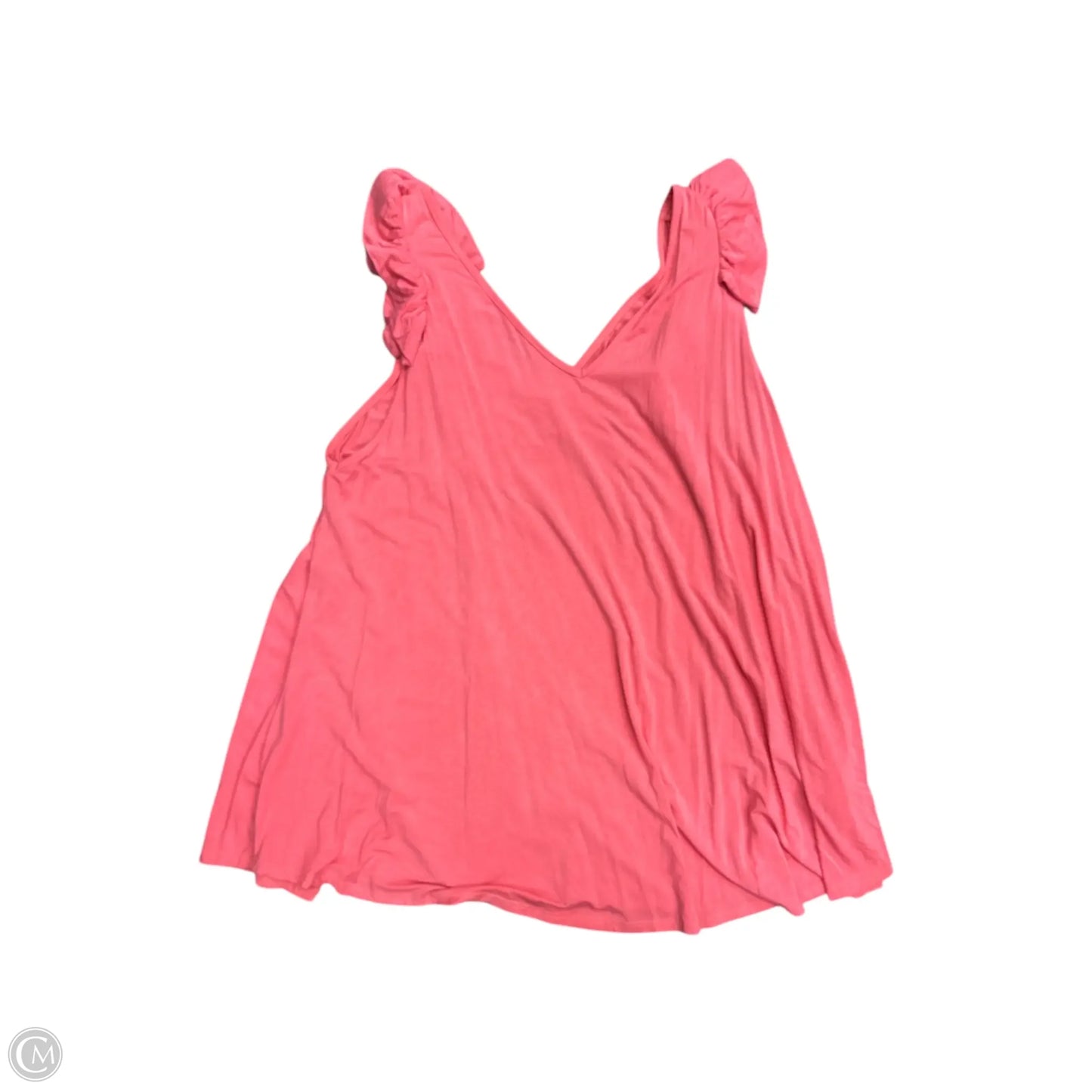 Tank Top By Clothes Mentor In Pink, Size: 2x