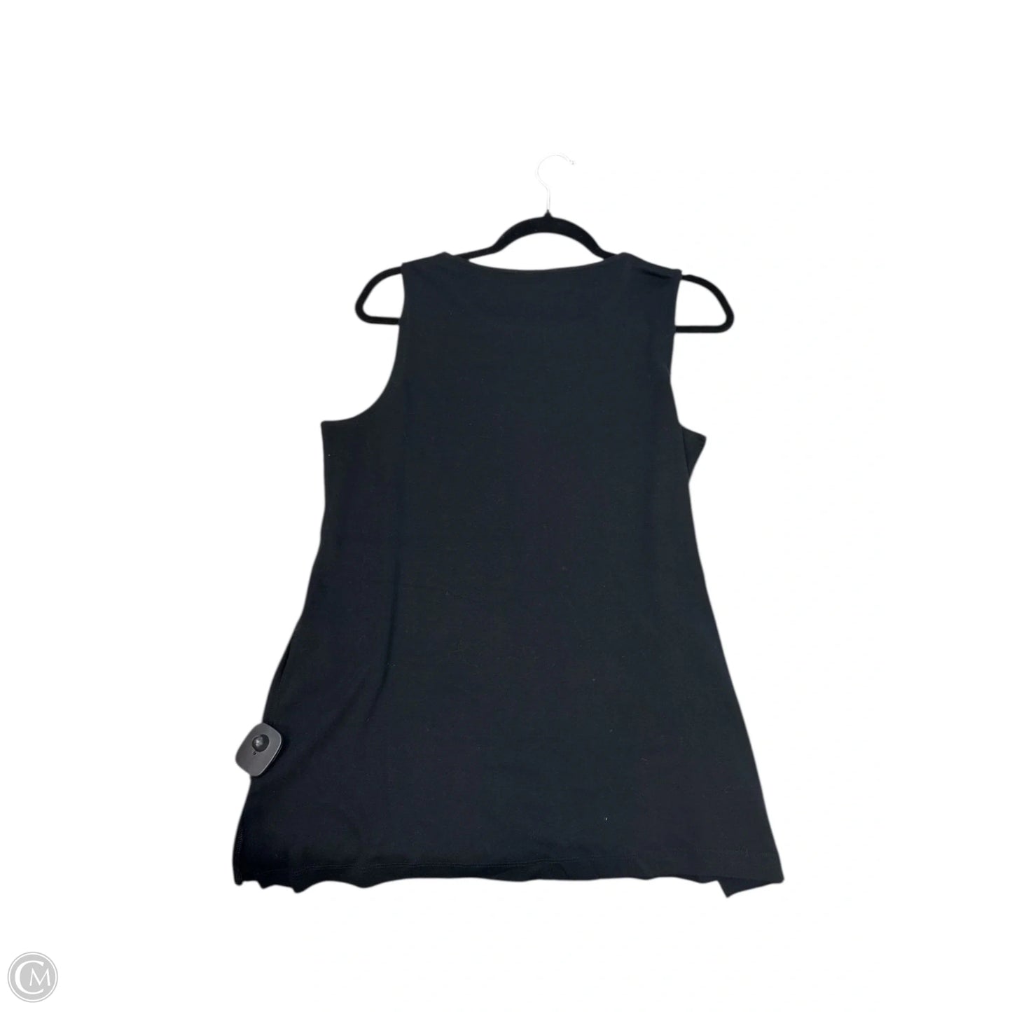 Tank Top By Chicos In Black, Size: L