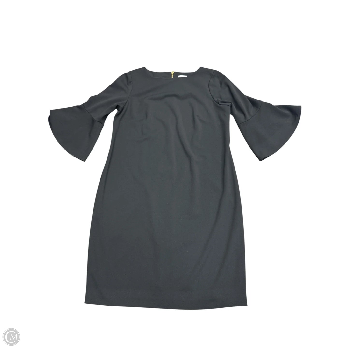 Dress Party Midi By Calvin Klein In Black, Size: 14