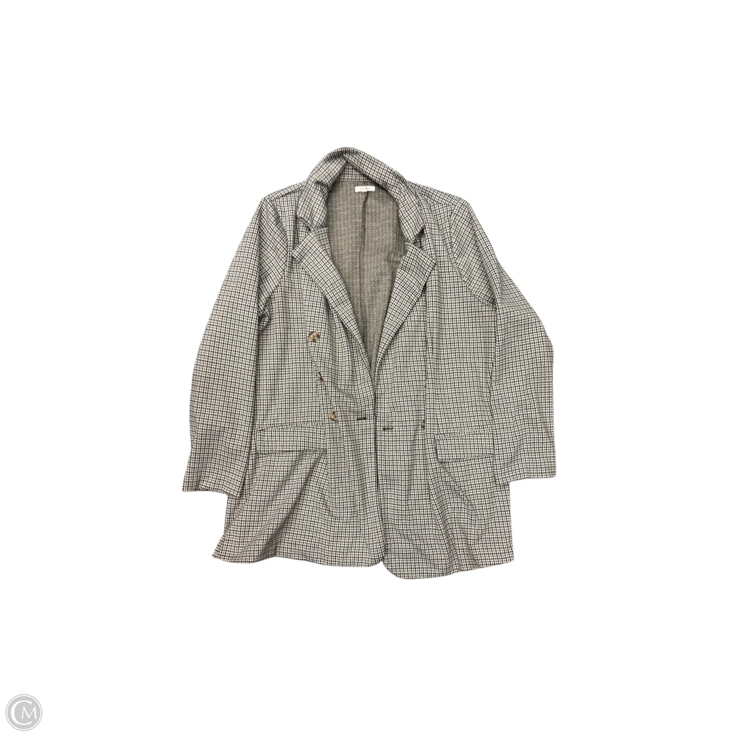 Blazer By Maurices In Checkered Pattern, Size: 1x