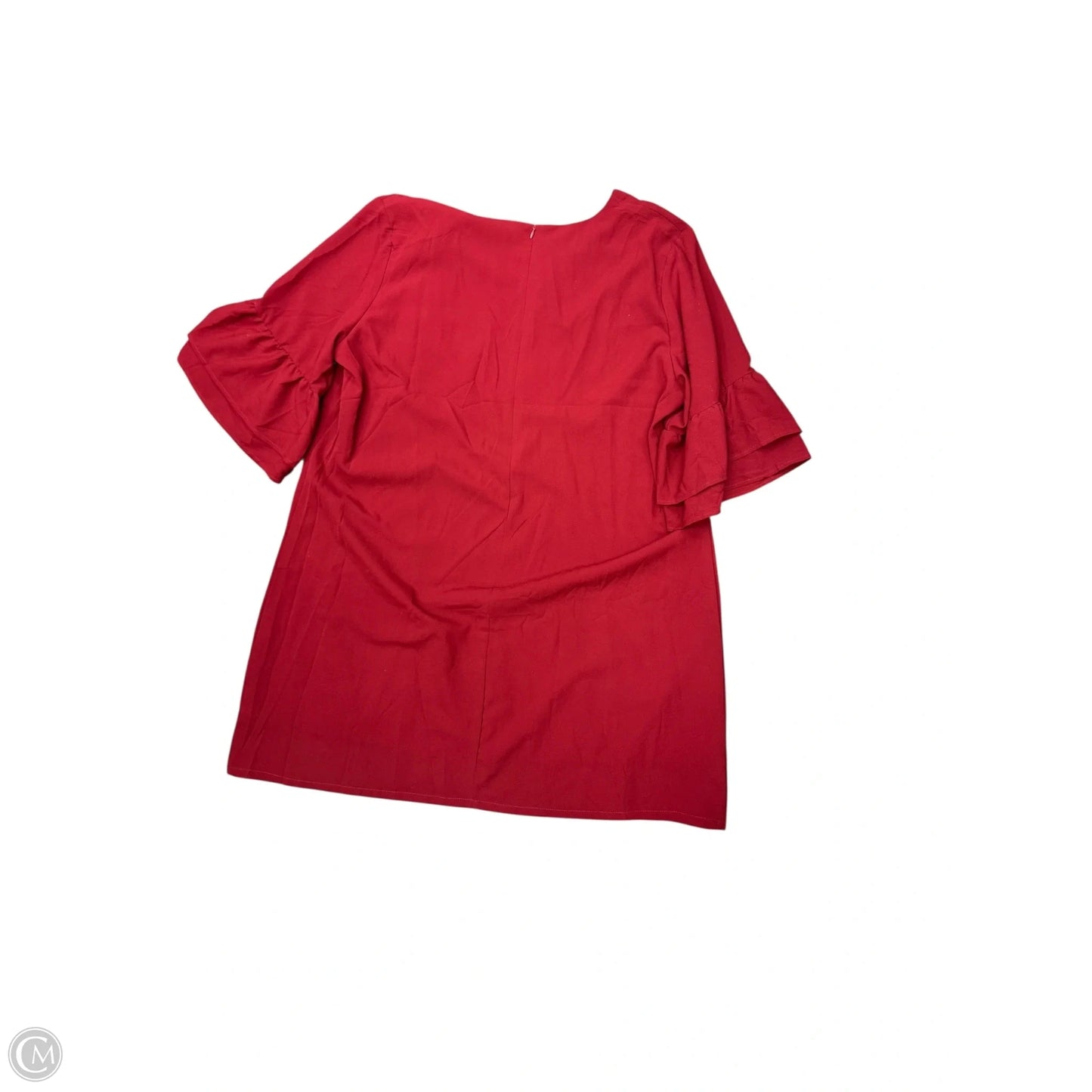 Dress Casual Midi By Clothes Mentor In Red, Size: 22