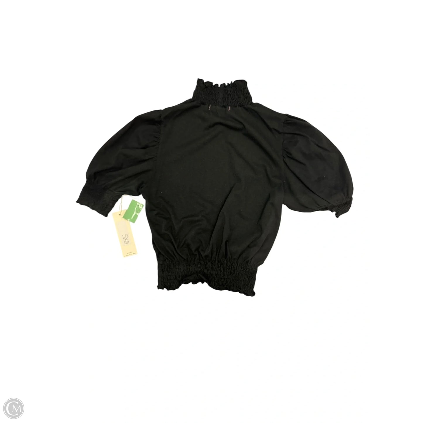 Top Short Sleeve By Amo In Black, Size: Xs