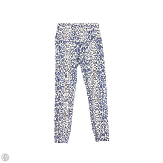 Athletic Leggings By Varley In Snakeskin Print, Size: Xs