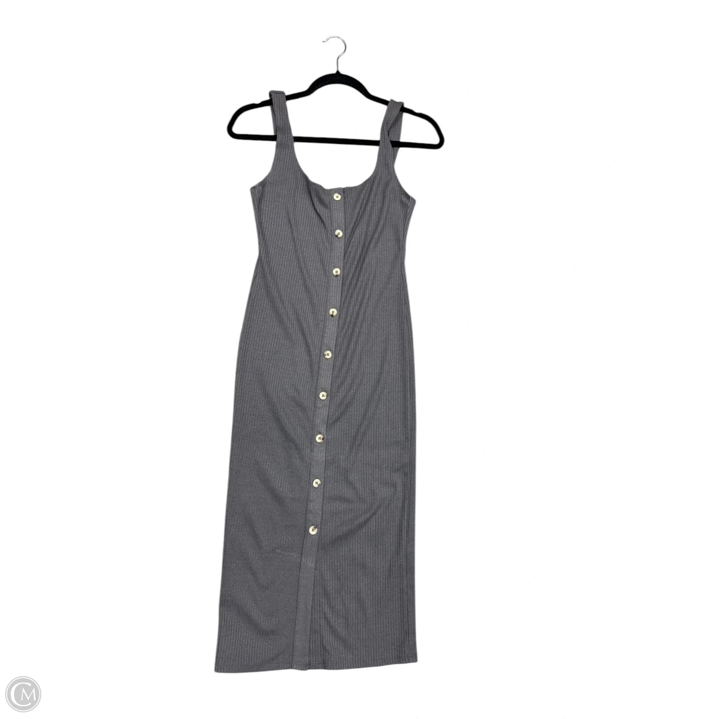 Dress Casual Maxi By Clothes Mentor In Grey, Size: Xs