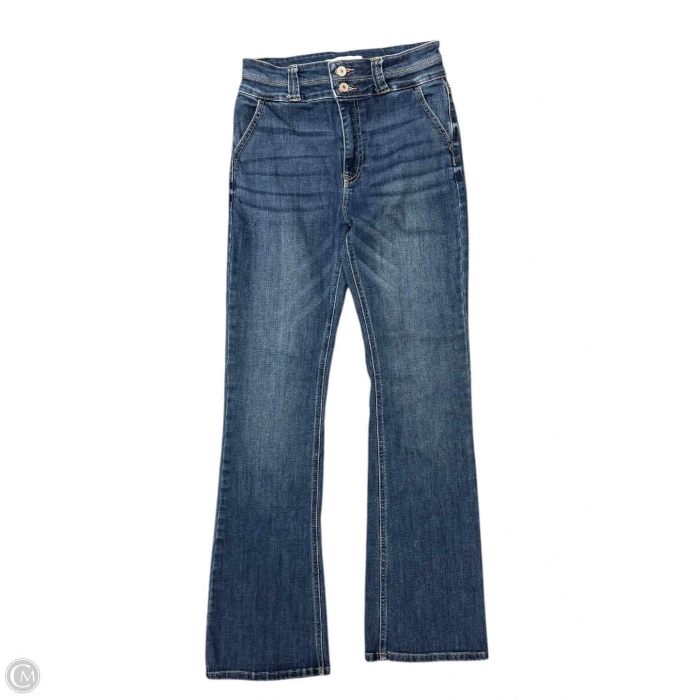 Jeans Boot Cut By Kancan In Blue Denim, Size: 6