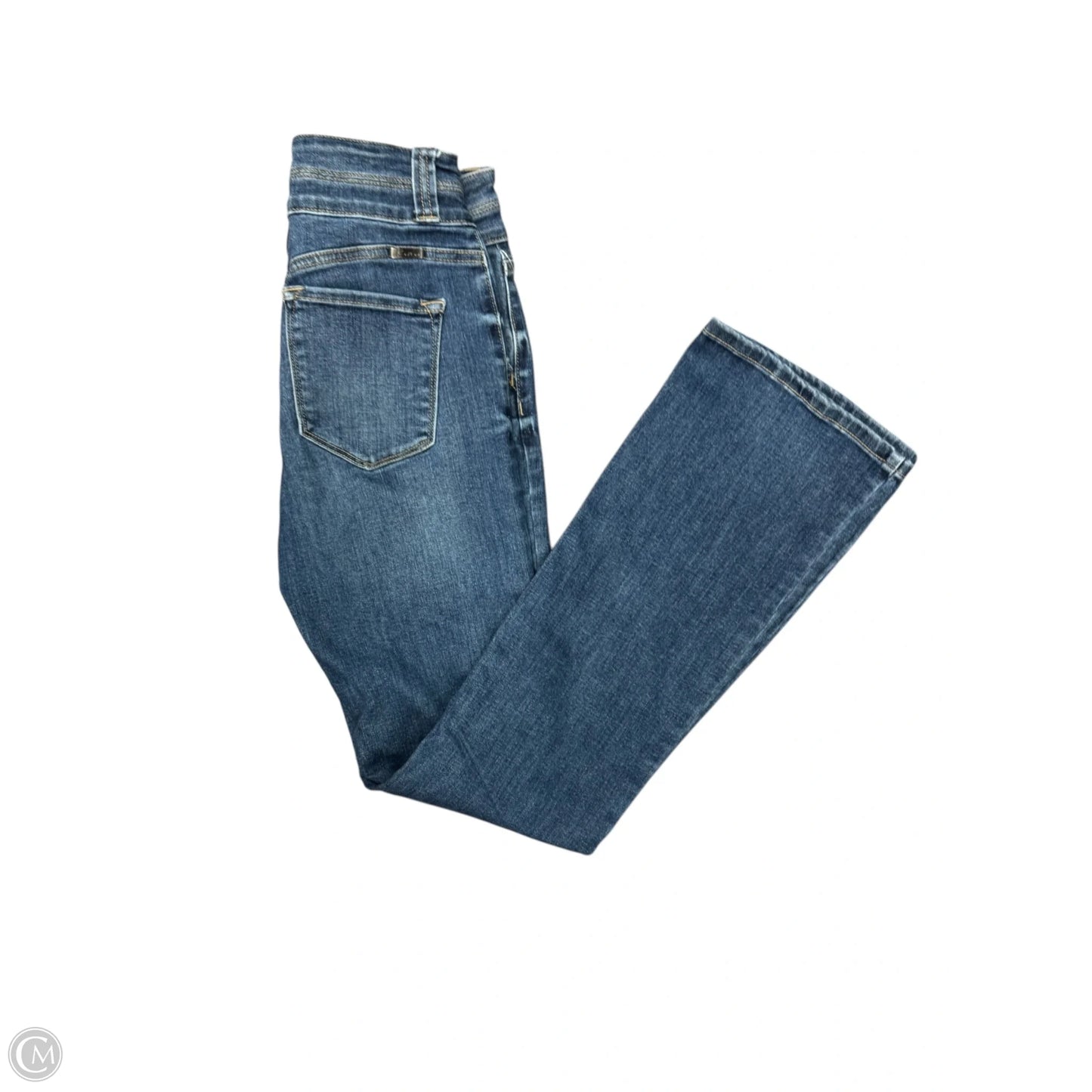 Jeans Boot Cut By Kancan In Blue Denim, Size: 6