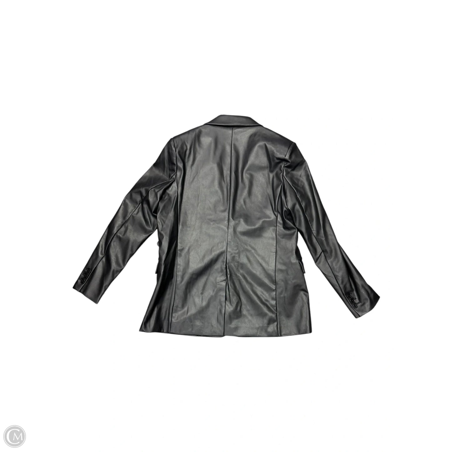Blazer By Clothes Mentor In Black, Size: L