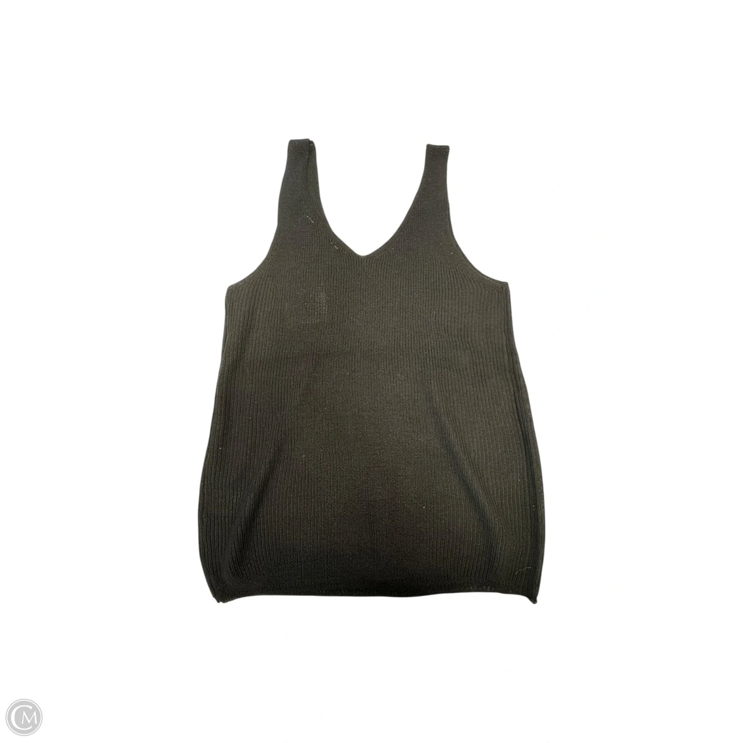 Tank Top By Double Zero In Black, Size: M