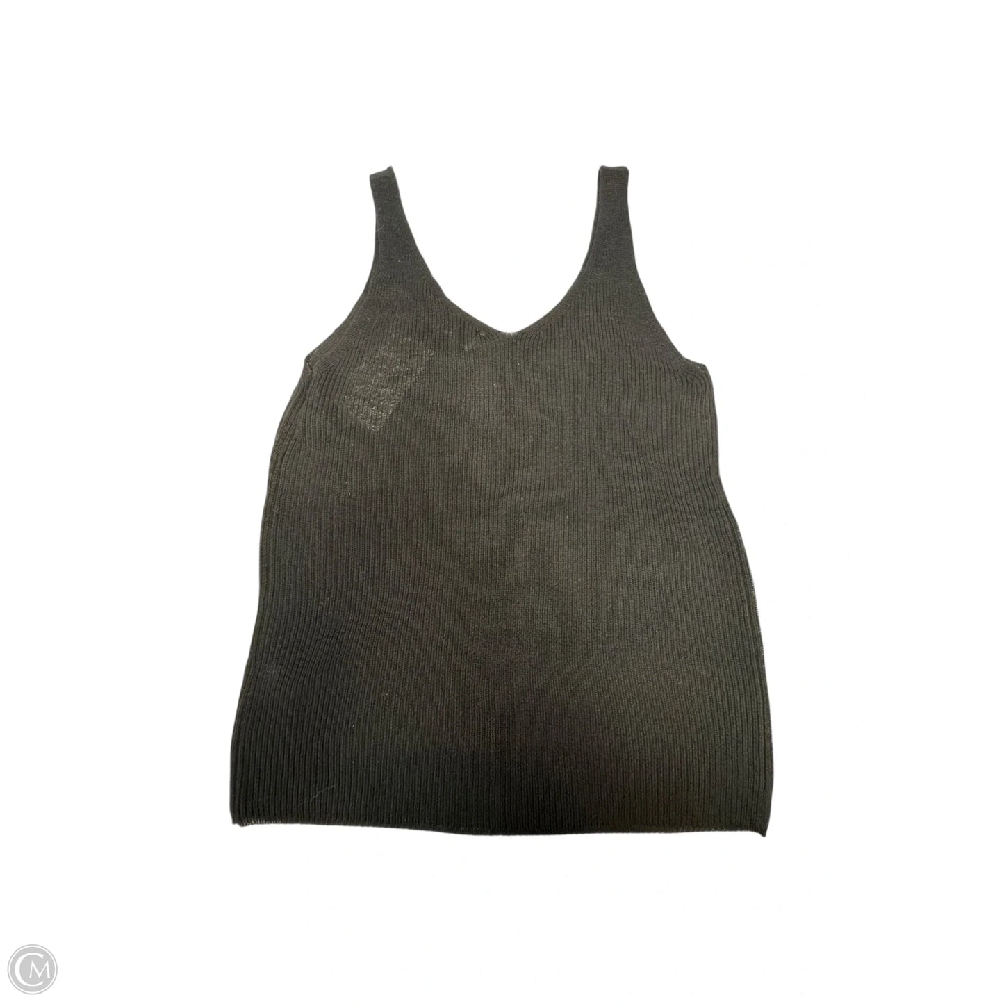 Tank Top By Double Zero In Black, Size: L