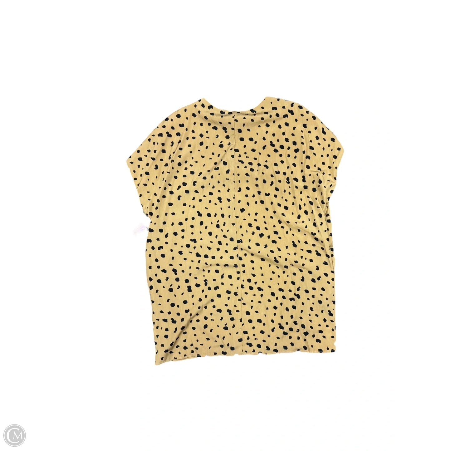 Tunic Short Sleeve By By Together In Animal Print, Size: L