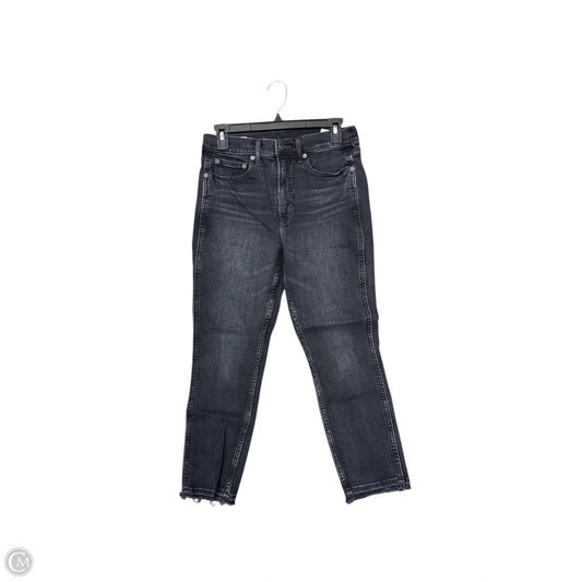 Jeans Straight By Gap In Black, Size: 6p