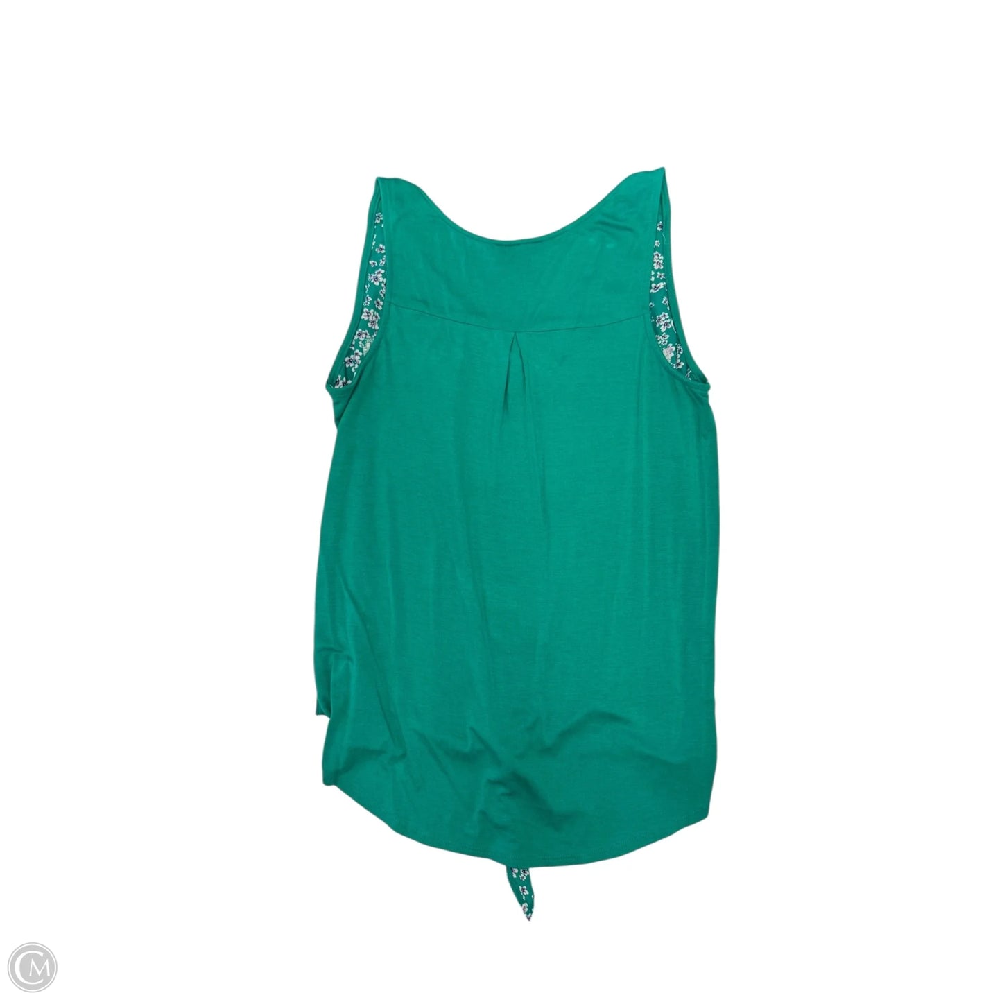 Top Sleeveless By Fortune & Ivy In Green, Size: M