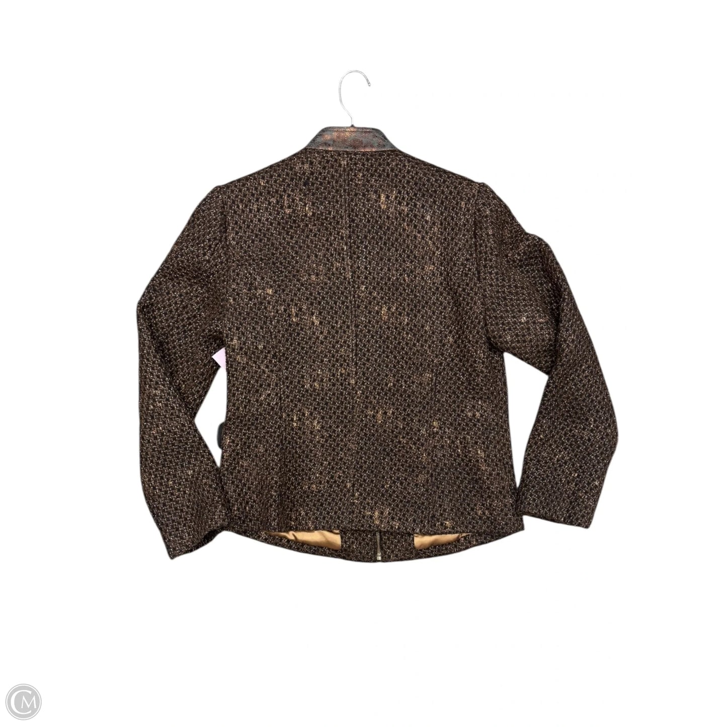 Jacket Other By Chicos In Bronze, Size: M