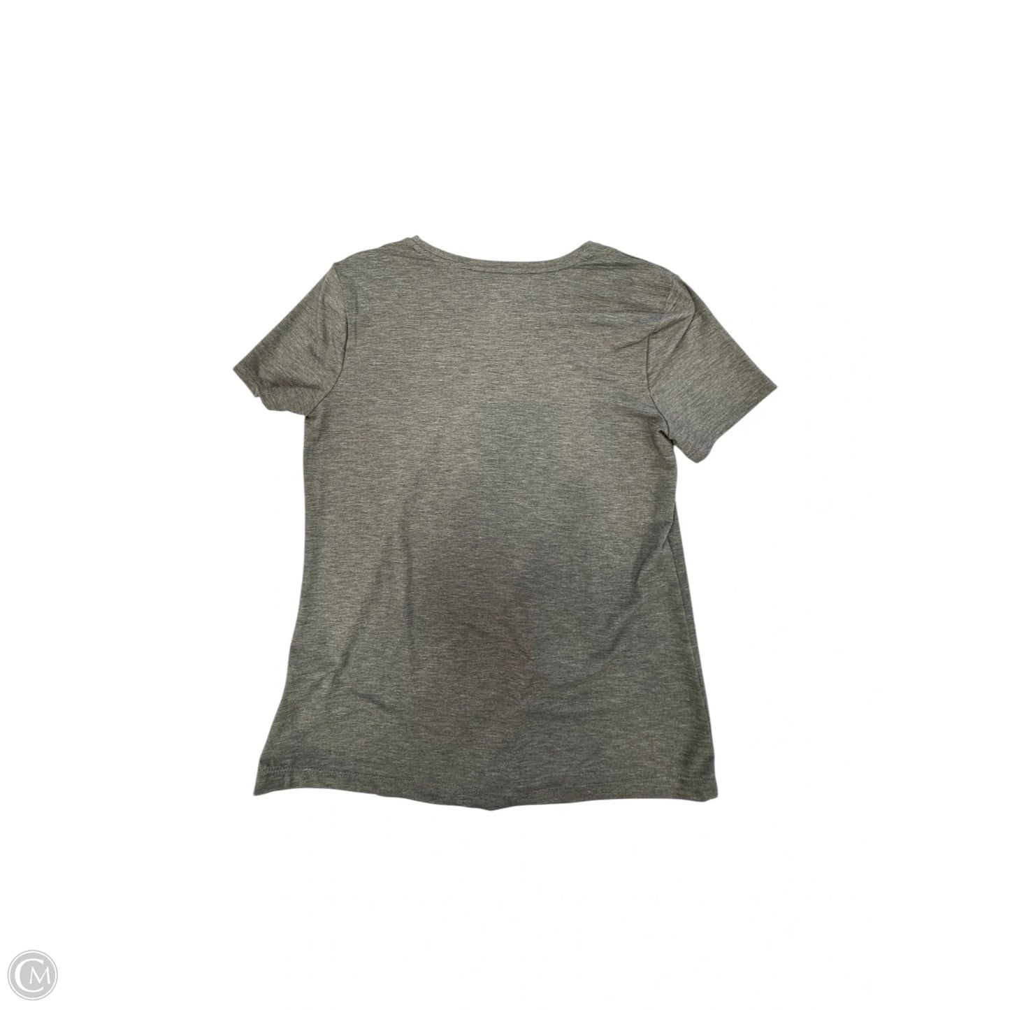 Top Short Sleeve By Nine West In Grey, Size: M