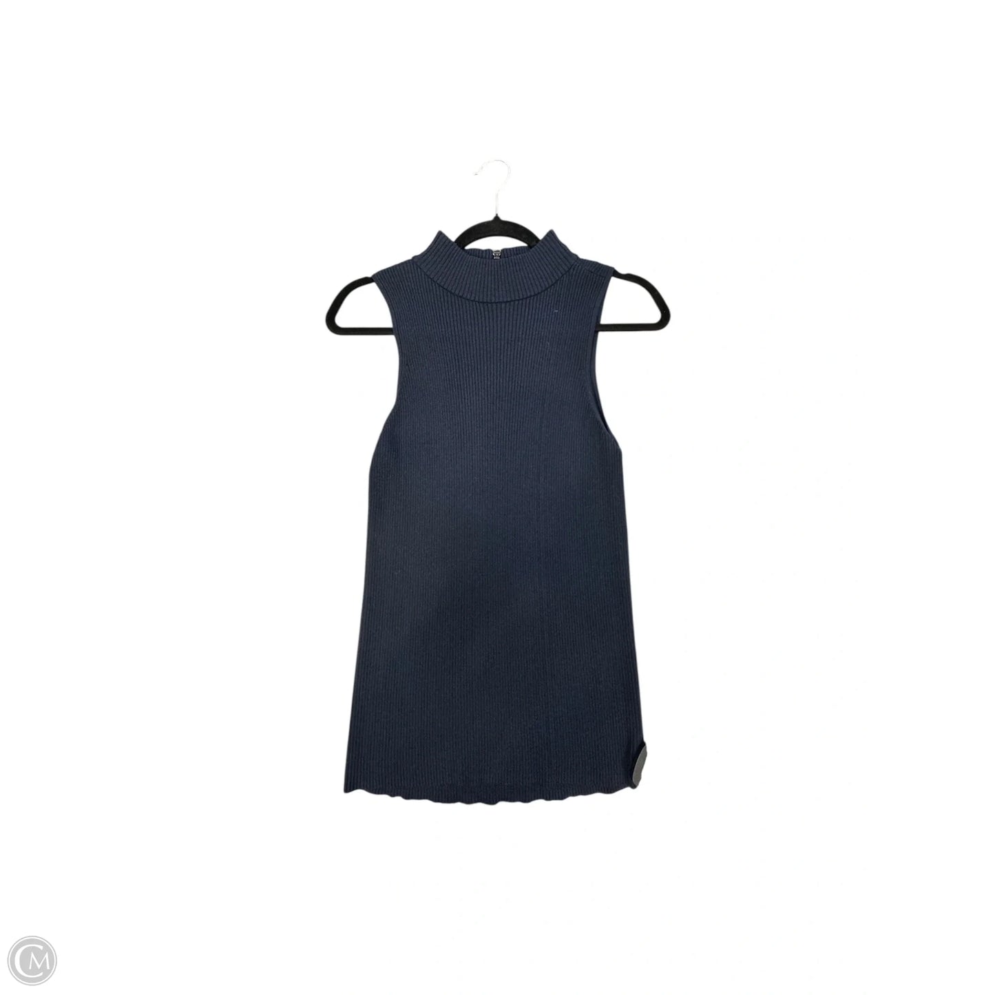 Top Sleeveless By Alfani In Navy, Size: S