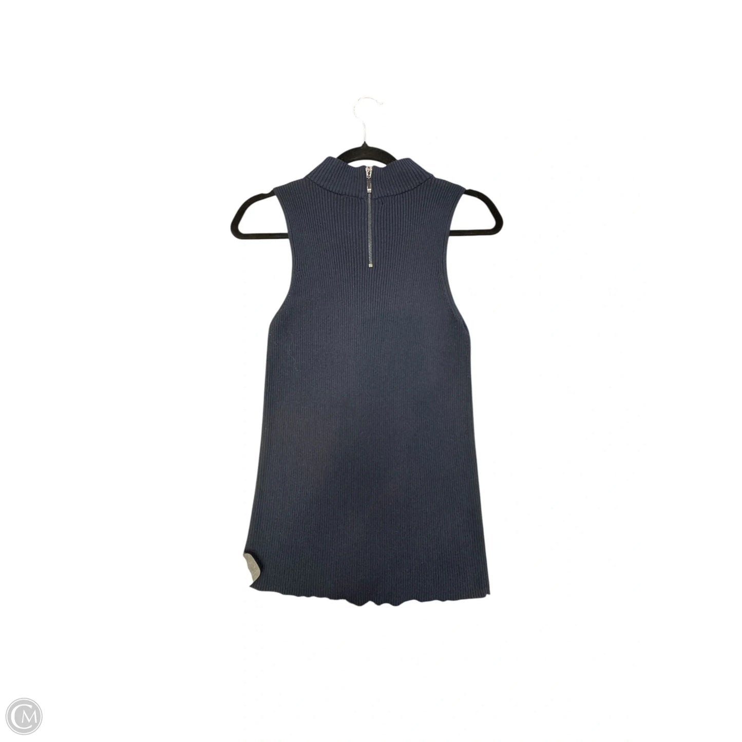Top Sleeveless By Alfani In Navy, Size: S