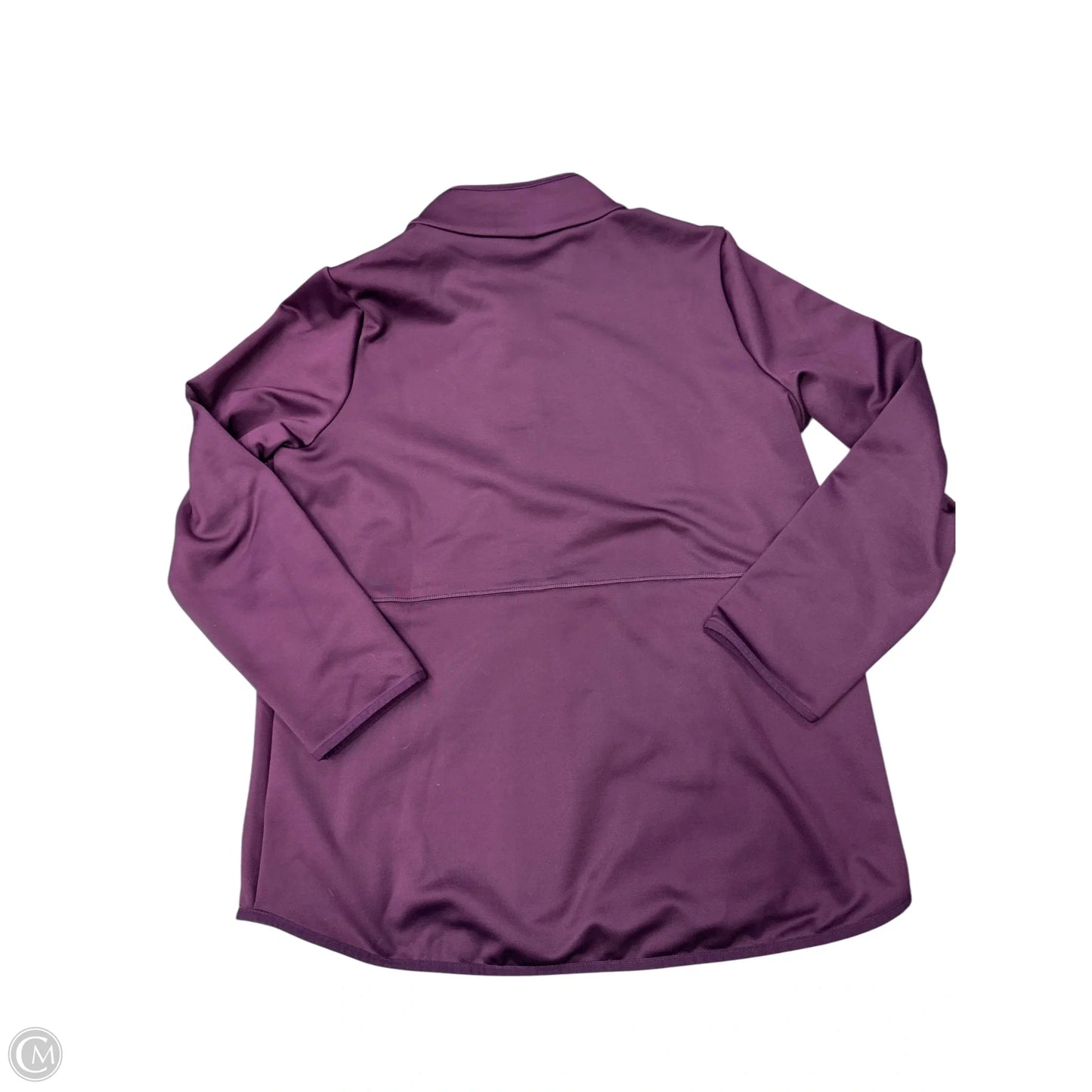 Athletic Jacket By Talbots In Purple, Size: 1x