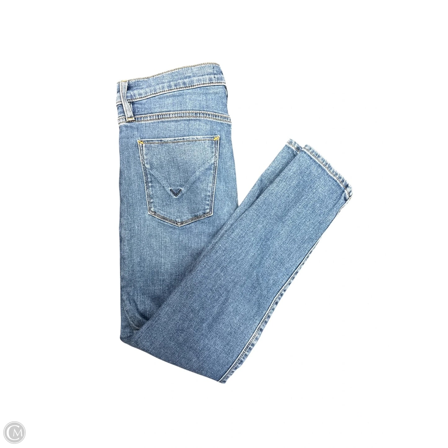 Jeans Skinny By Hudson In Blue Denim, Size: 6