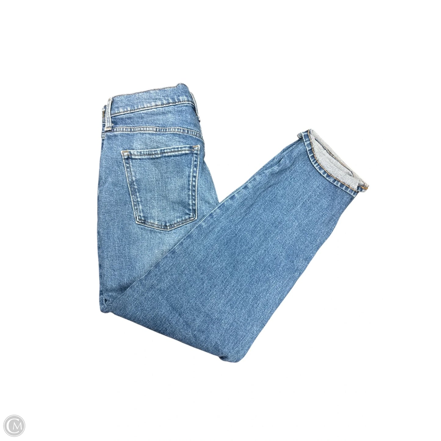 Jeans Straight By Old Navy In Blue Denim, Size: 10