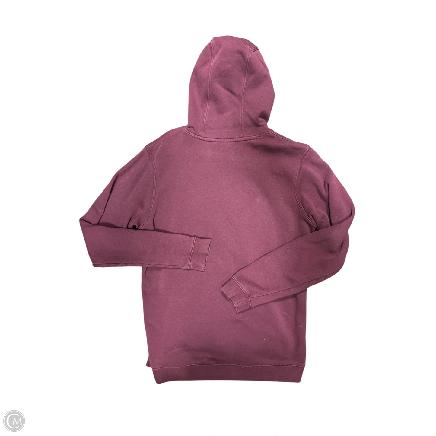 Sweatshirt Hoodie By Nike In Red, Size: M
