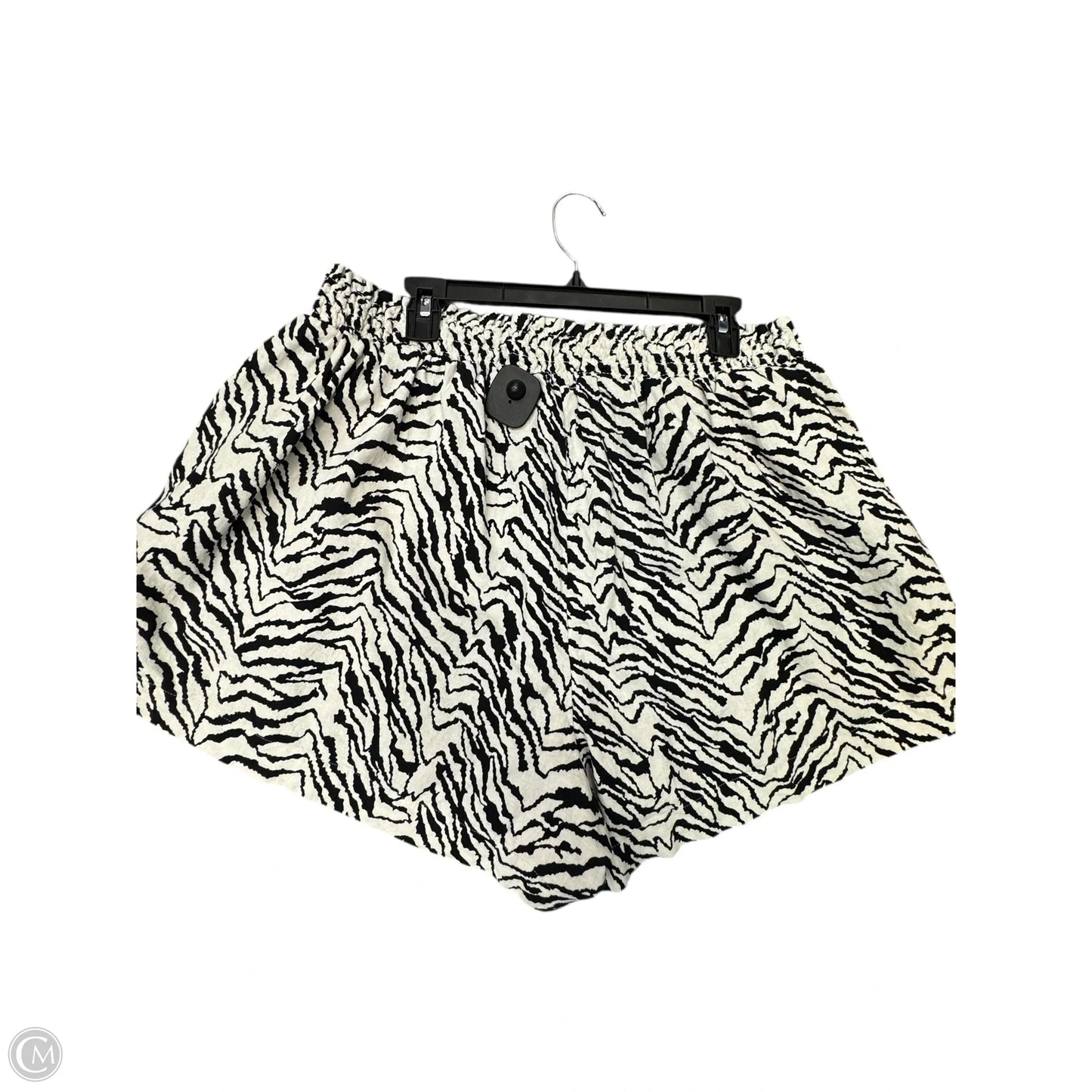 Shorts By Ava & Viv In Zebra Print, Size: 2x