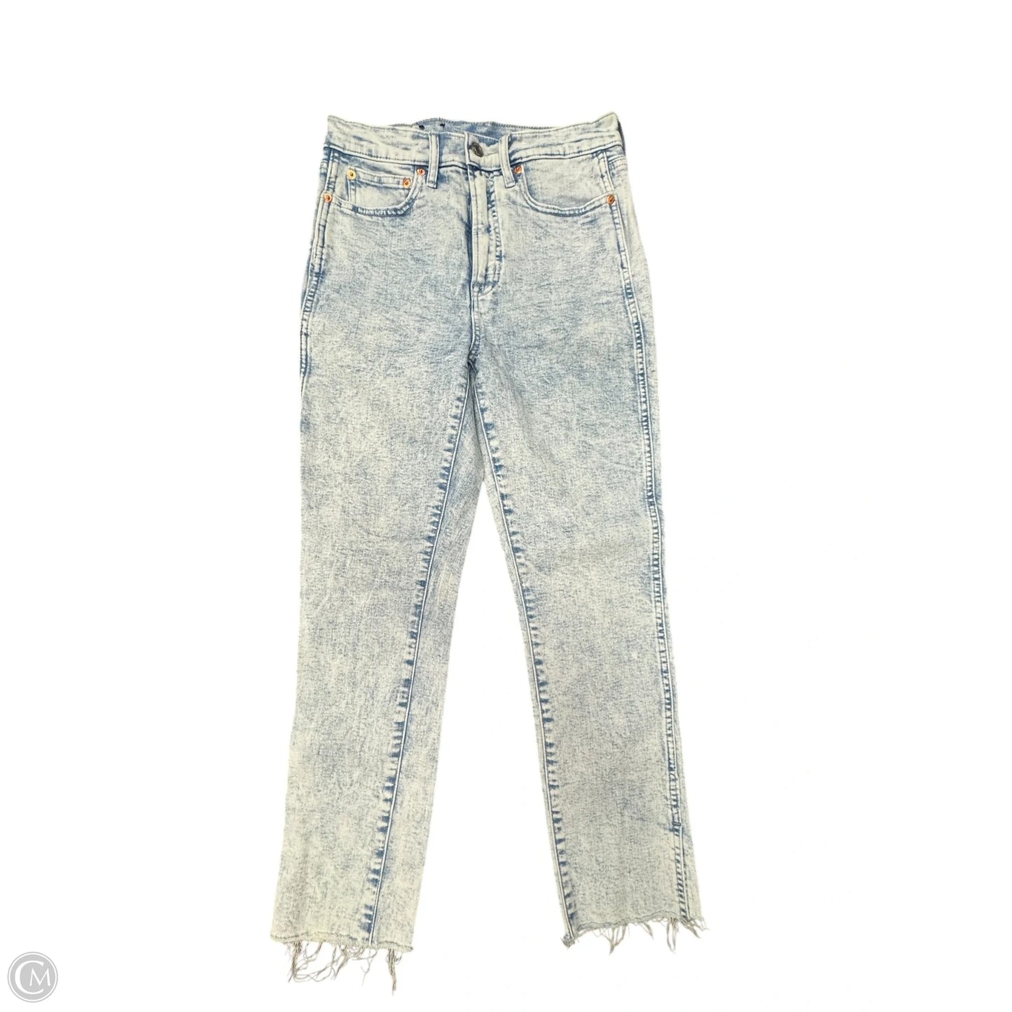 Jeans Skinny By Gap In White Denim, Size: 2