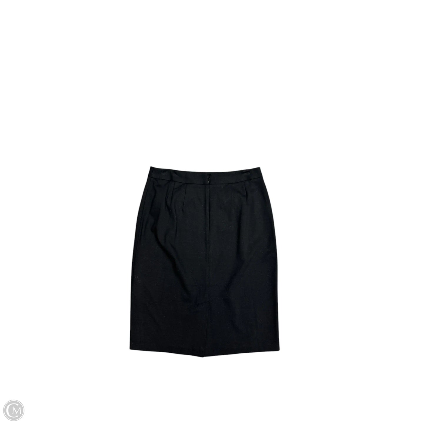 Skirt Midi By Talbots In Black, Size: 4