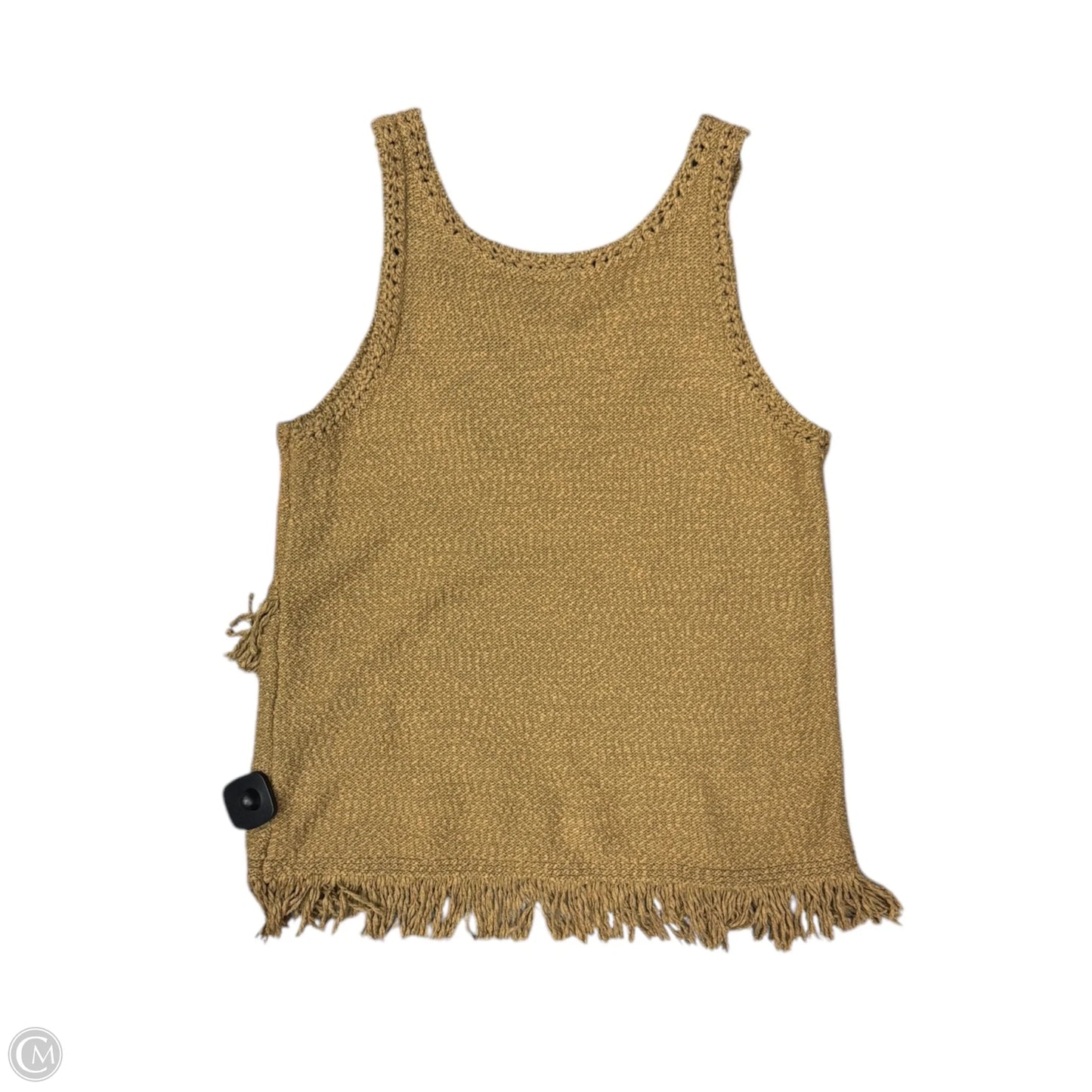 Top Sleeveless By Anthropologie In Brown, Size: S