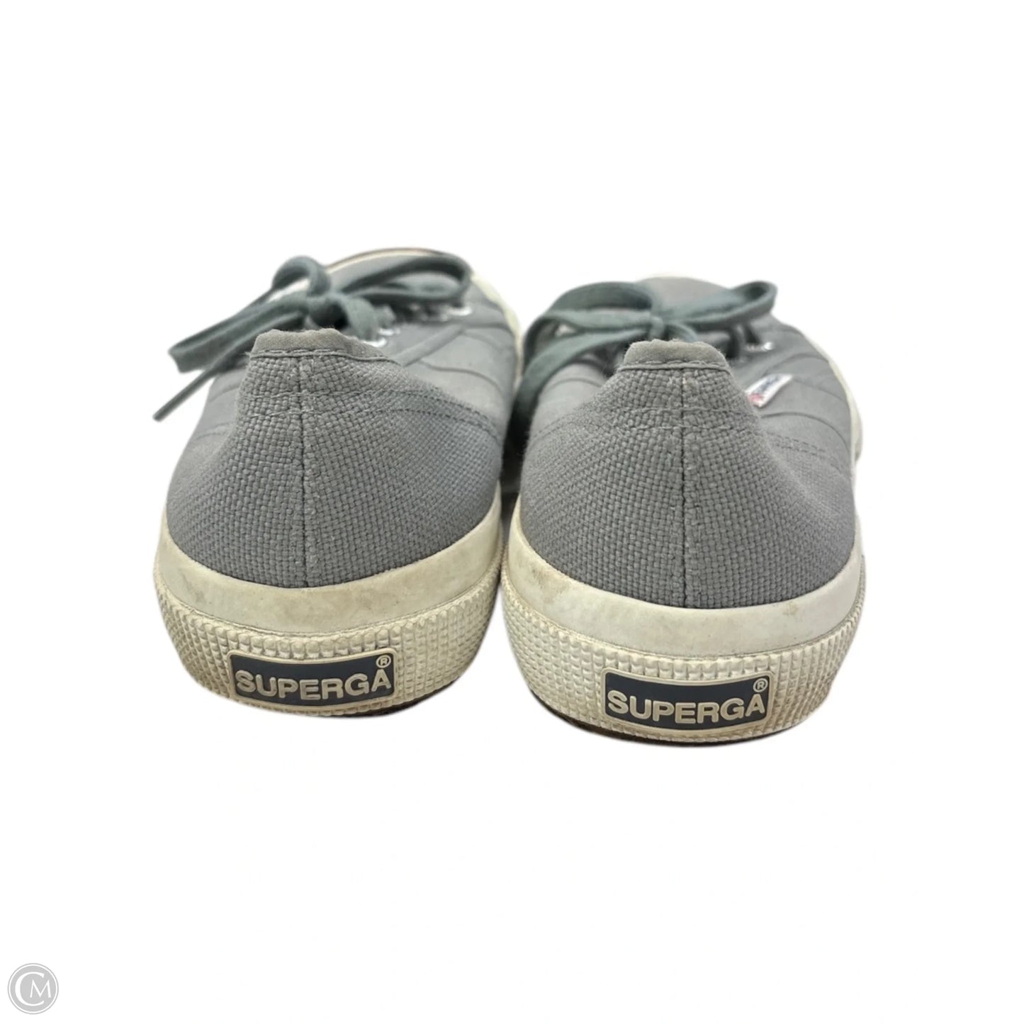 Shoes Sneakers By Superga In Grey, Size: 7
