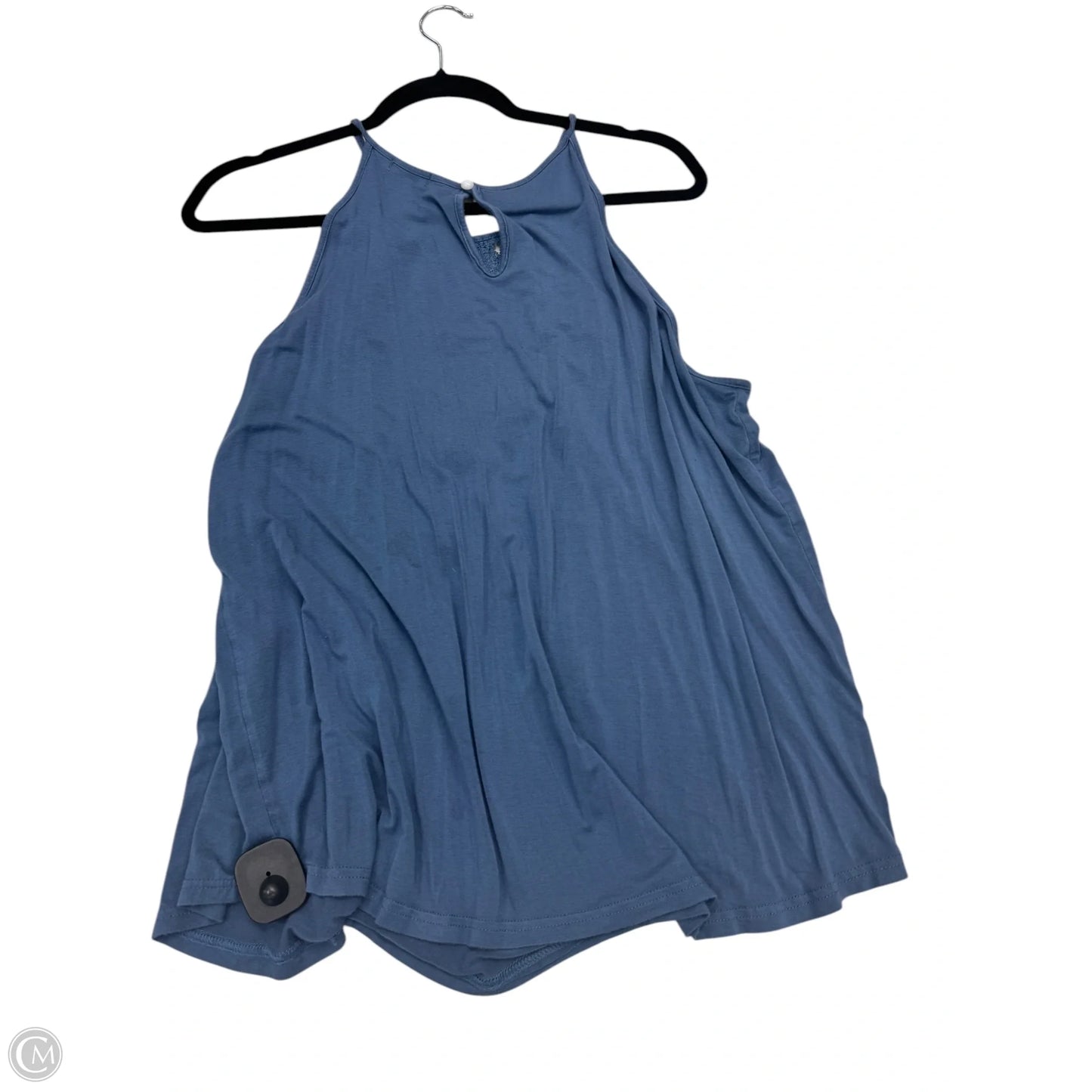 Top Sleeveless By Clothes Mentor In Blue, Size: Xxl