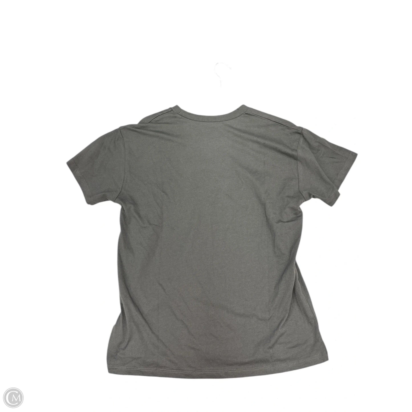 Top Short Sleeve By Grayson Threads In Grey, Size: L