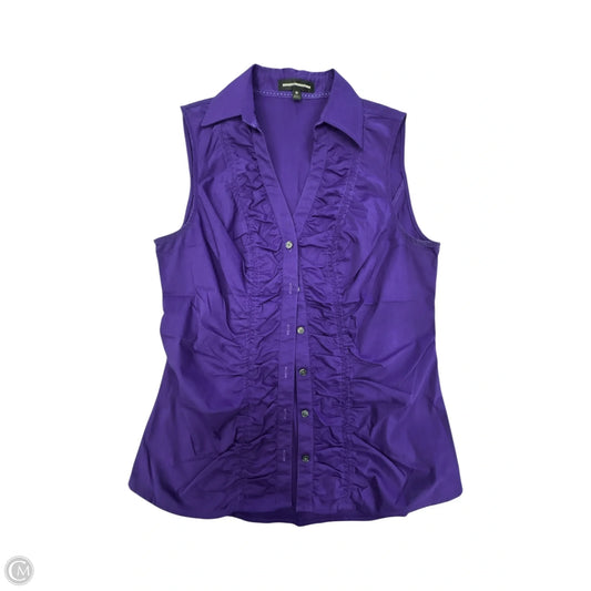 Top Sleeveless By Express Design Studio In Purple, Size: M