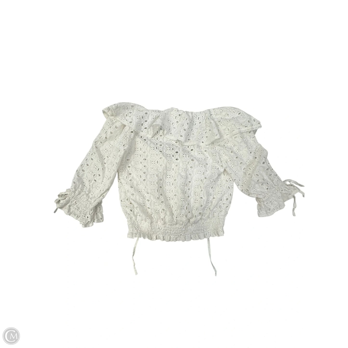 Top Short Sleeve By Porridge In White, Size: Xs