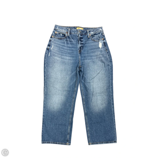 Jeans Wide Leg By Clothes Mentor In Blue Denim, Size: 14