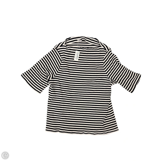 Blouse 3/4 Sleeve By Old Navy In Black, Size: Xxl