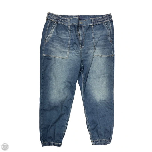 Jeans Jeggings By Gap In Blue Denim, Size: 18