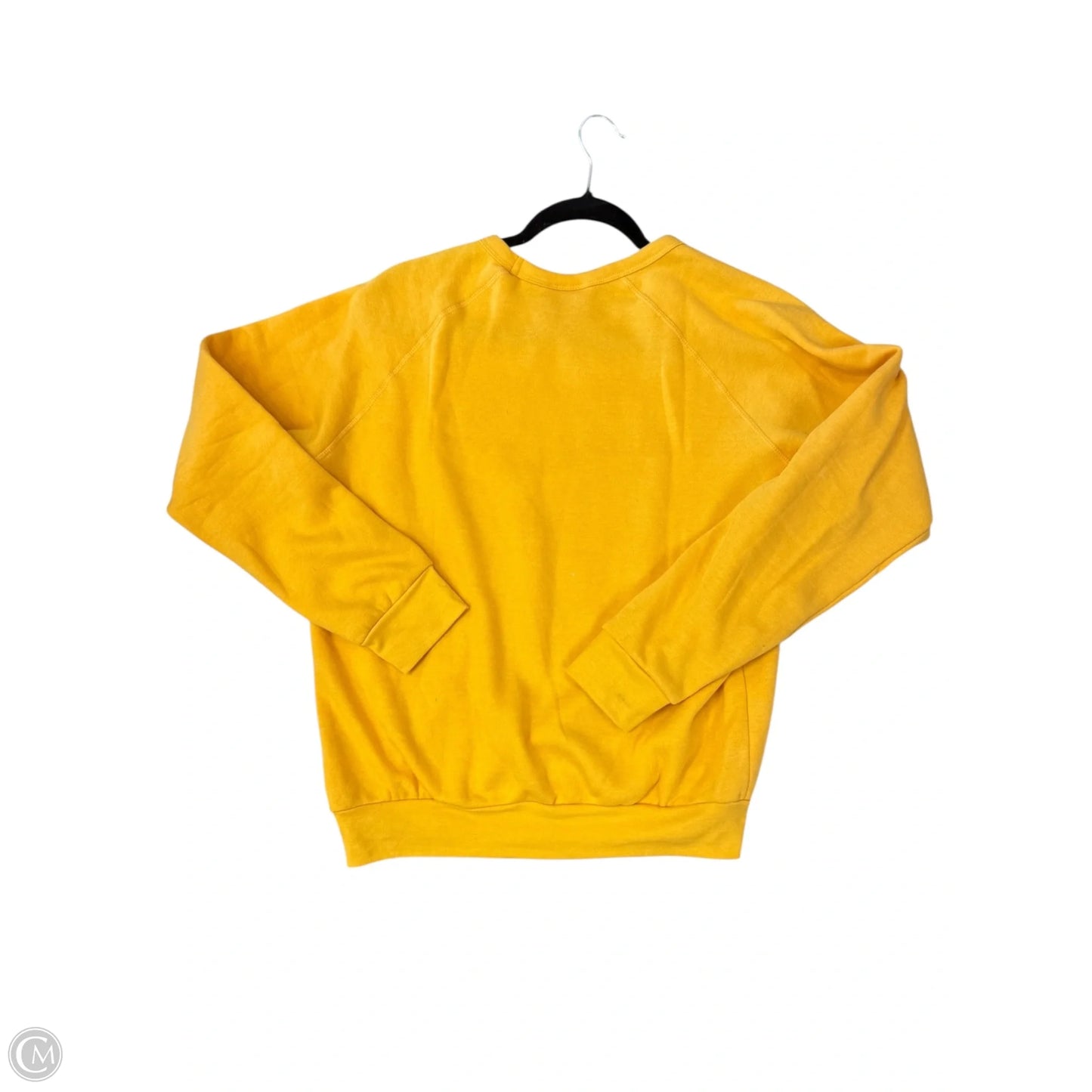 Sweater By Clothes Mentor In Yellow, Size: M