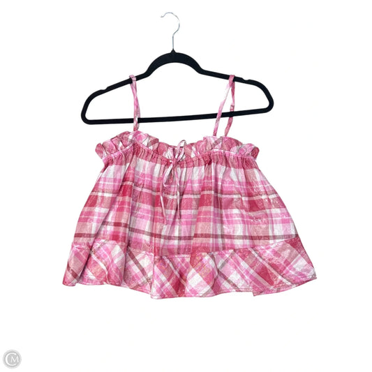 Tank Top By Pilcro In Pink, Size: M