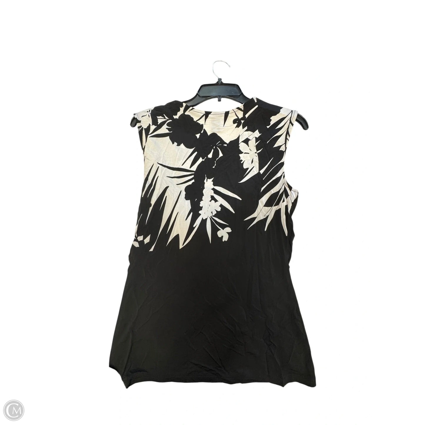 Top Short Sleeve By White House Black Market In Black, Size: S