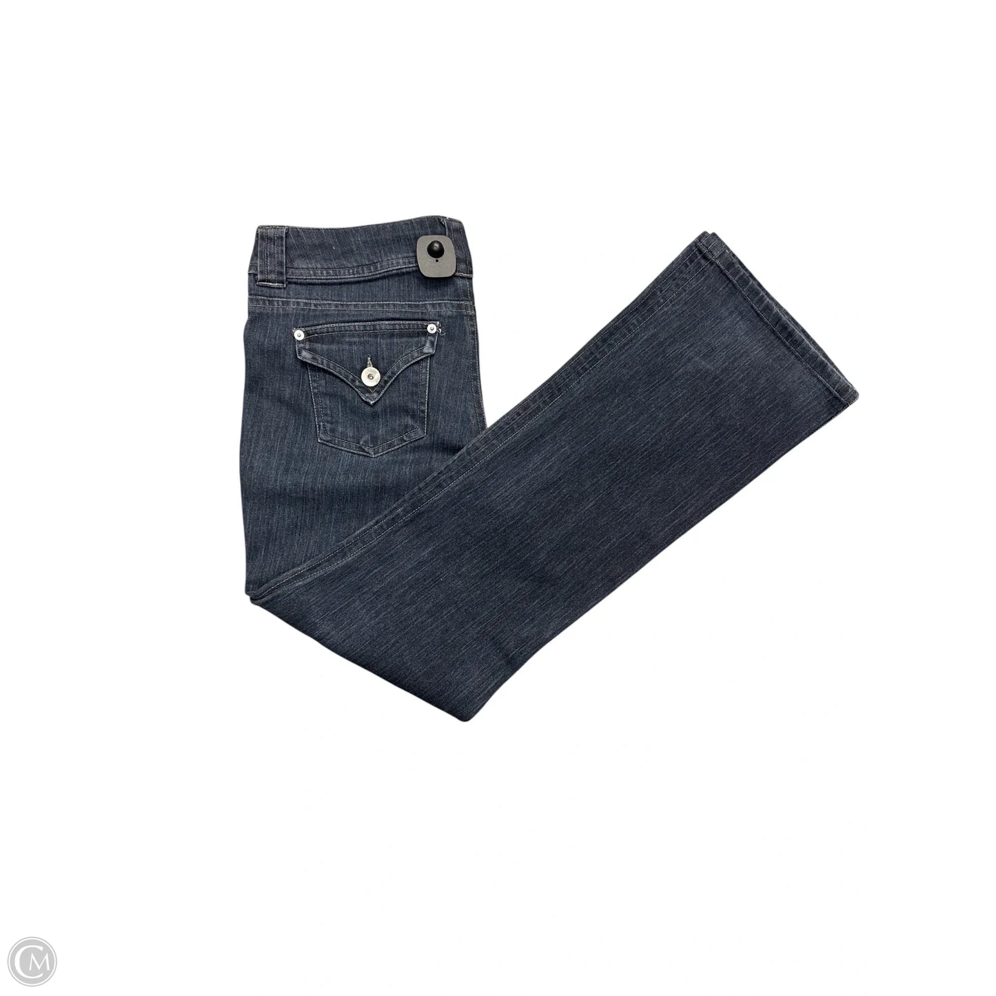 Jeans Straight By Live A Little In Blue Denim, Size: 10