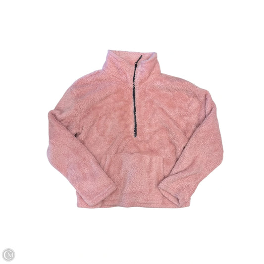Sweatshirt Collar By Derek Heart In Pink, Size: Xl