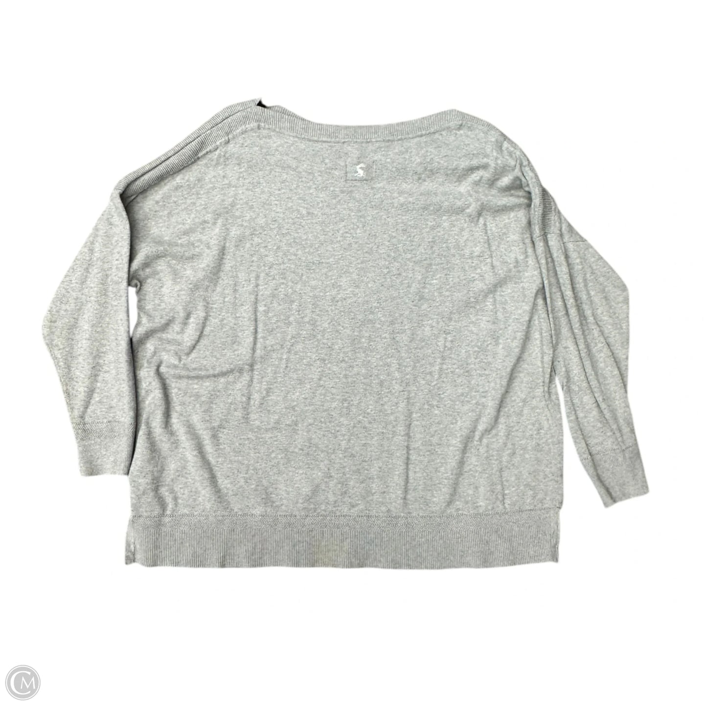 Top Long Sleeve Basic By Joules In Grey, Size: 2x