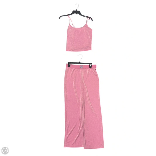 Pajamas 2pc By Juicy Couture In Pink, Size: S