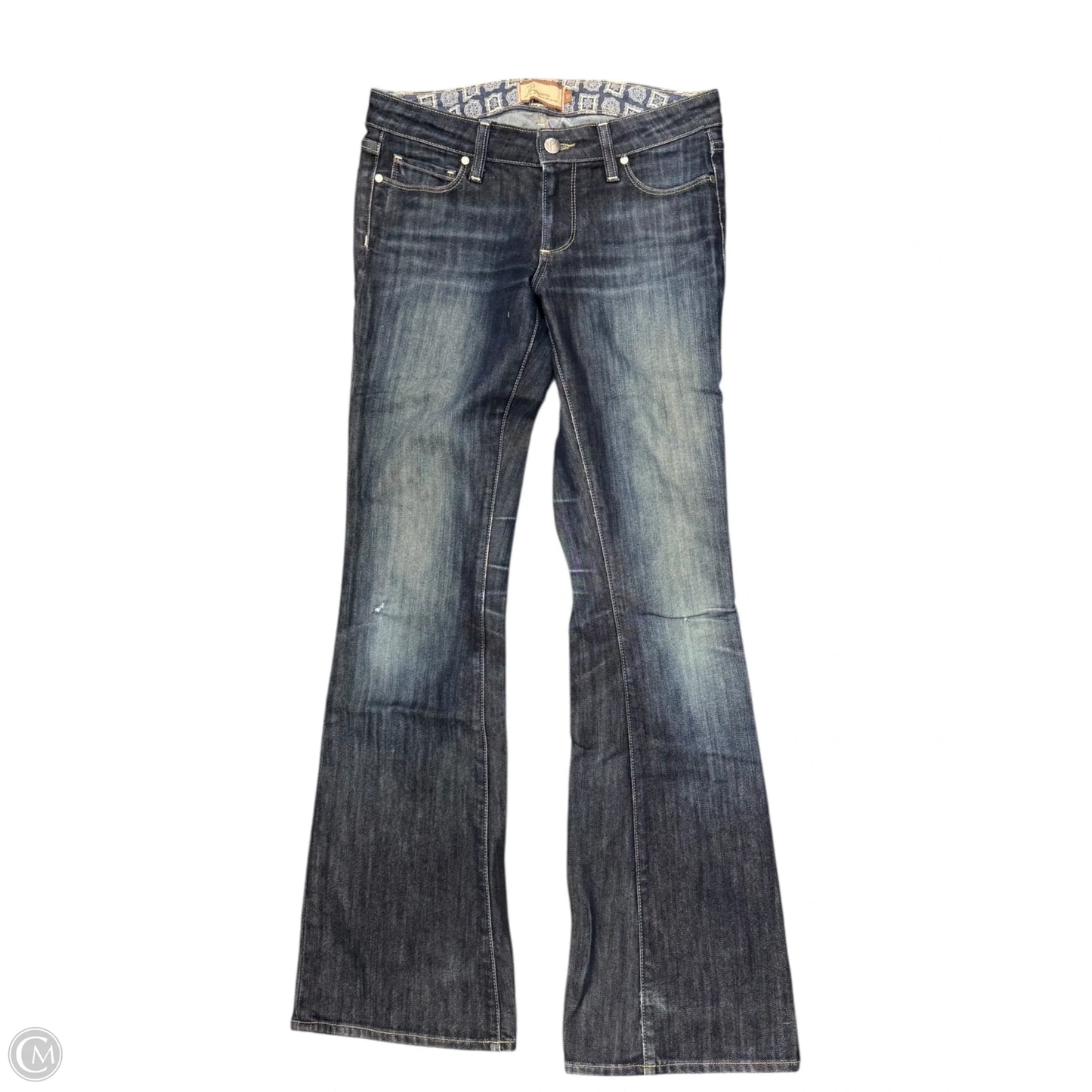 Jeans Boot Cut By Paige In Blue Denim, Size: 6