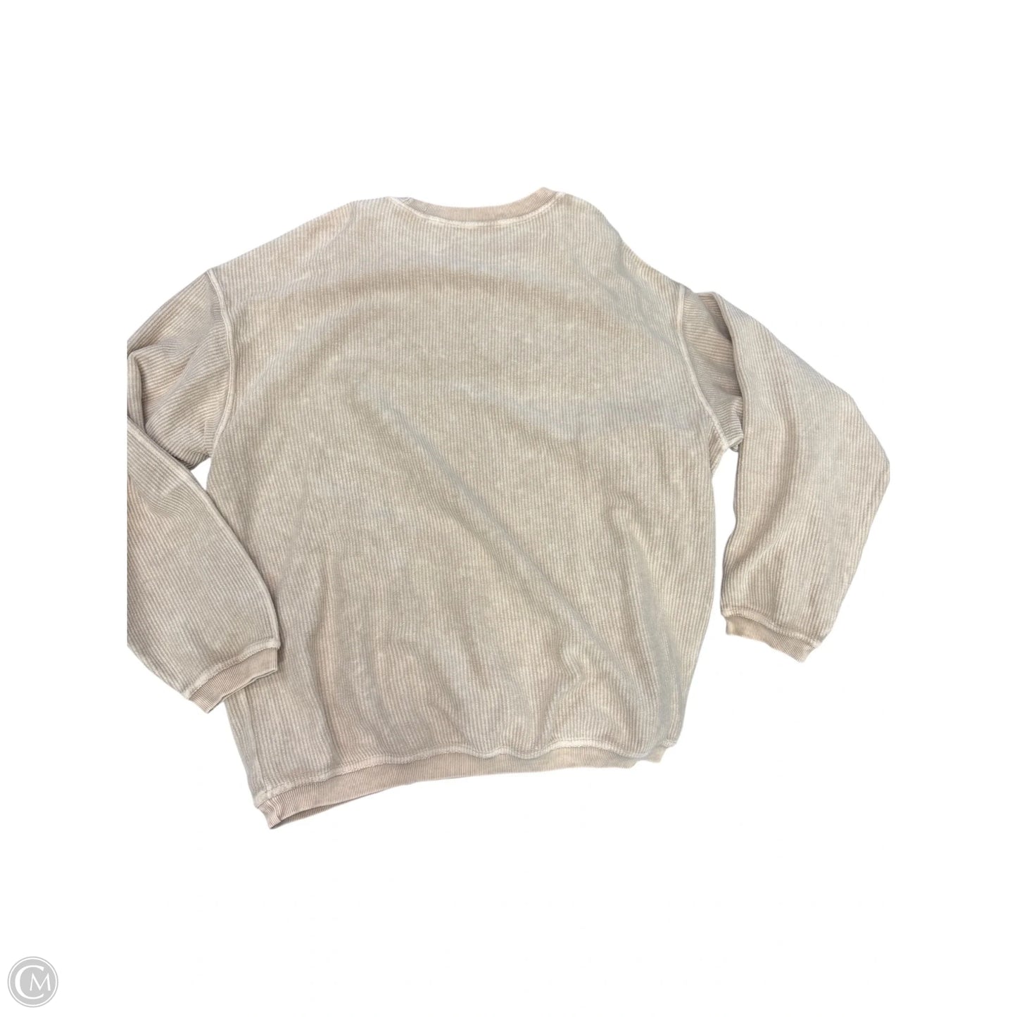 Sweater By Clothes Mentor In Beige, Size: L