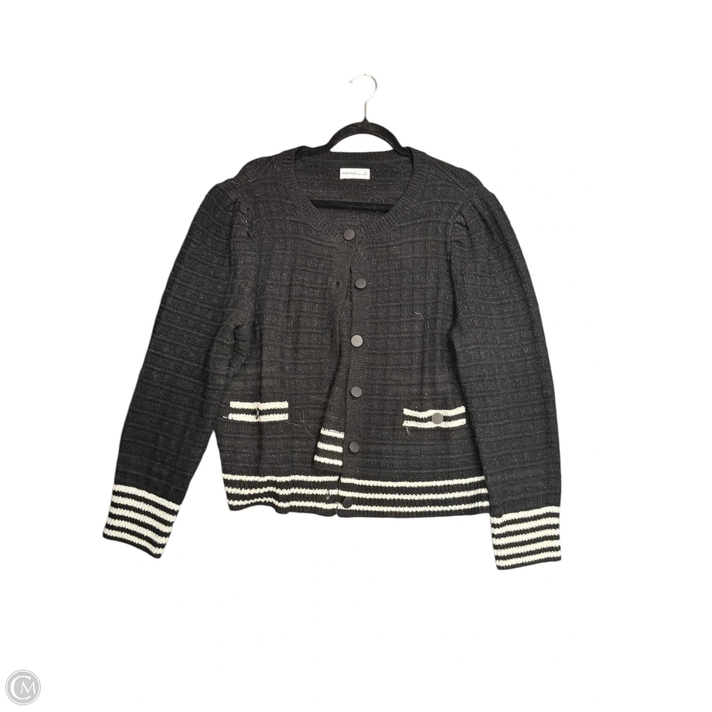 Cardigan By Nine West In Black, Size: Xs